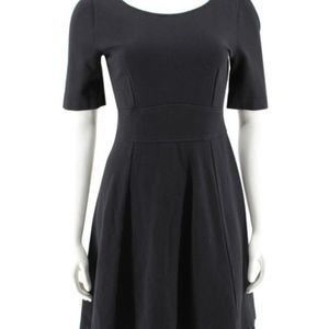 J.Crew Black Short Sleeve Dress - Size 4